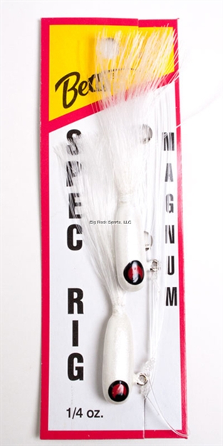 Picture of Betts Tackle Spec Rig 1/4 White/White 2 PC