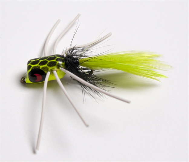 Picture of Betts Tackle Trim Gim Fly Popper SZ 8 Chartreuse