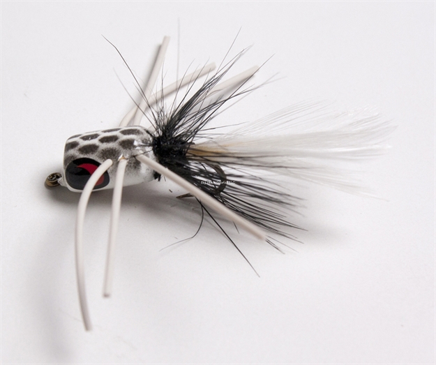 Picture of Betts Tackle Trim Gim Fly Popper SZ 8 White