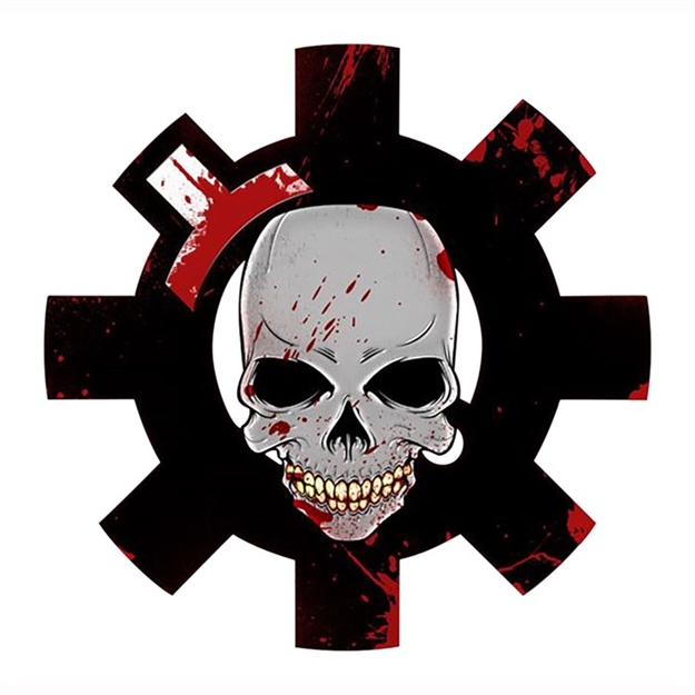 Picture of Bfl Bloody Skull Sticker 100038933 -