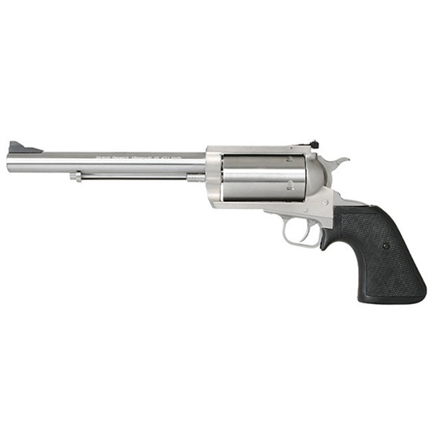Picture of Magnum Research Bfr45707 Bfr Long Cylinder Large Frame 45-70 Gov 5 Shot, 7.50" Brushed Stainless Steel Barrel, Cylinder & Frame, Black Hogue Rubber Grip, Exposed Hammer BFR45-707