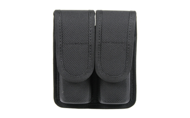 Picture of  Blackhawk 44A001bk Double Mag Pouch  Black Cordura Compatible W/Double Stack/9Mm/40/45