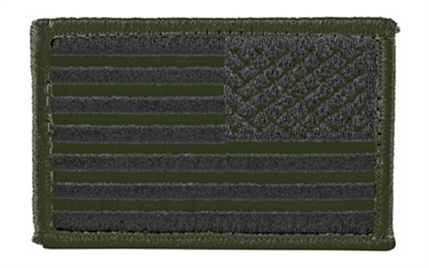 Picture of BH Patch American Flag Rvrsd Od/Blk 90SAFV-R