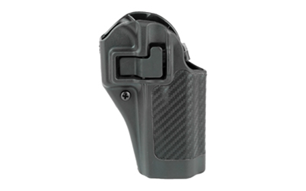 Picture of Black Hawk Products Serpa Cqc Holster Glock 20/21 RH Black Carbon Fiber Finish W/Bl And Paddle 410013BK-R