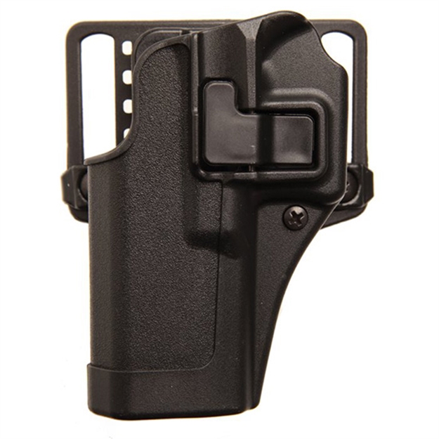 Picture of Blackhawk 410568Bkl Serpa Cqc  Owb Size 68 Matte Black Polymer Belt Loop/Paddle Compatible W/Glock 43 Left Hand 410568BK-L