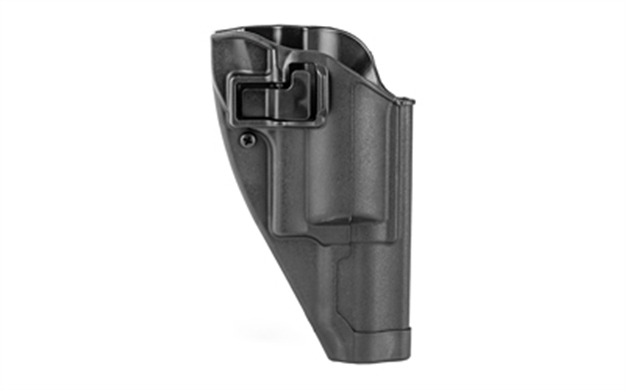 Picture of Blackhawk 410544Bkr Serpa Cqc  Owb Size 44 Matte Black Polymer Belt Loop/Paddle Fits Taurus Judge 3" Cylinder Right Hand 410544BK-R