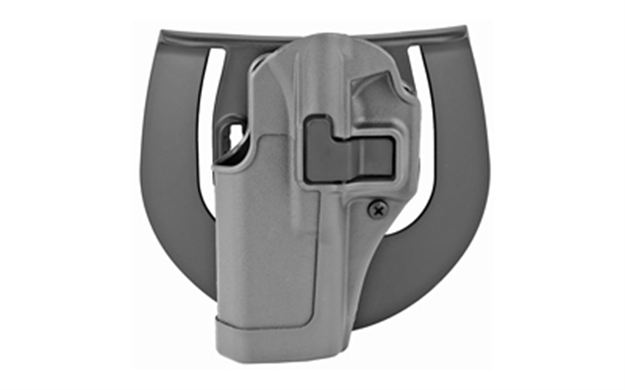 Picture of Blackhawk 413500Bkl Serpa Cqc Sportster Owb Size 00 Gun Metal Gray Polymer Paddle Compatible W/Glock 17/22/31/47 Left Hand 413500BK-L