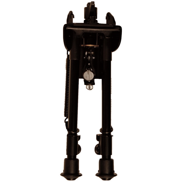 Picture of  Blackhawk 71Bp09bk Sportster Pivot + Traverse Bipod 6"-9"Black Anodized Metal,  Sling Swivel Attached, Rubber Feet