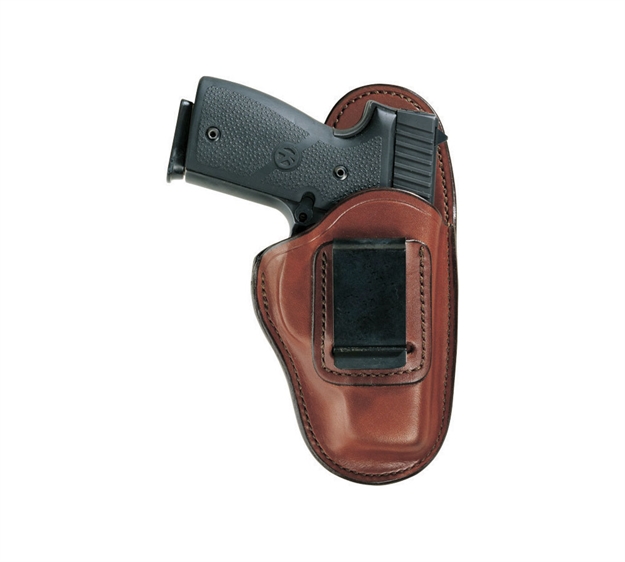Picture of  Bianchi 19234 100 Professional  Iwb Size 11 Tan Leather Belt Clip Compatible W/Glock 19/23/Sig P228/Ruger Security-9 Belt 1.75" Wide Right Hand 013527192349