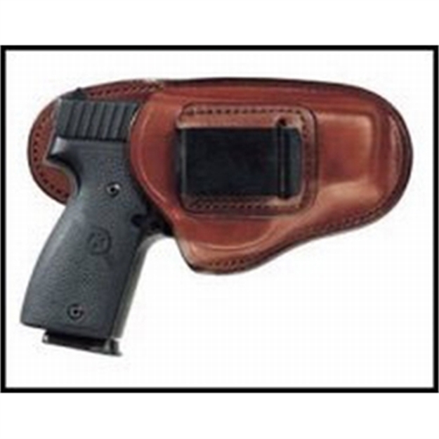 Picture of Bianchi #100 Professional Iwb, Tan, Right Hand, Sz9a, Kahr K9, Km9, Pm9, K40, Kel-Tec P11, S&W Sigma 380 & Sig P938, 19228 013527192288