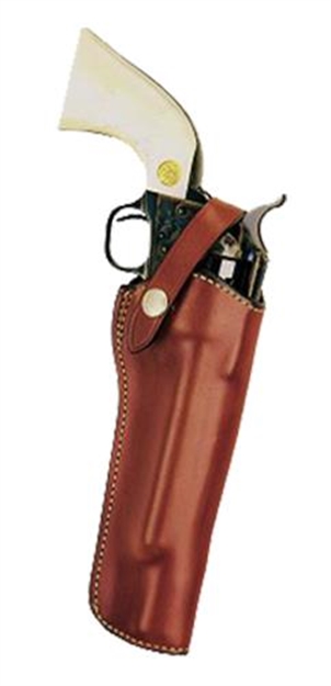 Picture of  Bianchi 10045 1L Lawman Western Owb 01 Tan Leather Belt Loop Fits Colt New Frontier Fits Colt Peacemaker