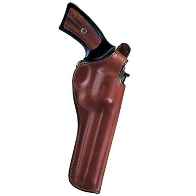 Picture of  Bianchi 12678 111 Cyclone Belt Holster Size 03 Owb Open Bottom Style Made OF Leather With Tan Finish, Strongside/Crossdraw & Belt Loop Mount Type Fits 4" Barrel S&W K-Frame For Right Hand 013527126788