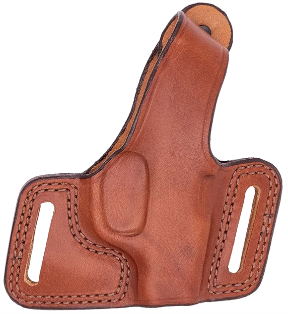 Picture of  Bianchi 12843 Black Widow  Owb Size 10 Tan Leather Belt Slide Fits Browning Hi-Power Fits Colt Commander Fits Springfield 1911-A1 Right Hand 013527128430