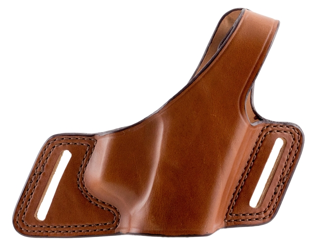 Picture of  Bianchi 16862 Black Widow  Owb Size 15 Tan Leather Belt Slide Compatible W/Glock 20/21/29/30/37. 013527168627