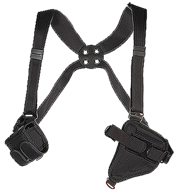 Picture of Bianchi 17030 Tuxedo Shoulder Holster 4620 Fits UP TO 48" Chest Black Accumold T