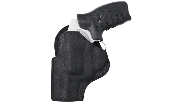 Picture of Bianchi #18 Open Top, Polymer Lined Safarisuede, Iwb Holster, Colt 1911 Commander, Plain Black, RH 185161 781607460205