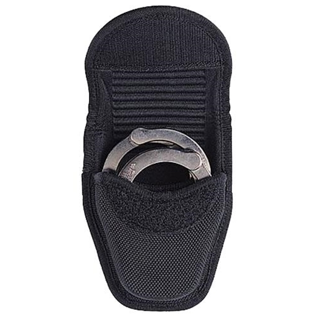 Picture of  Bianchi 18772 7317 Double Handcuff Case Accumold Black Textured 2-2.25" Hook & Loop 013527187727