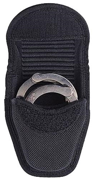 Picture of  Bianchi 18772 7317 Double Handcuff Case Accumold Black Textured 2-2.25" Hook & Loop