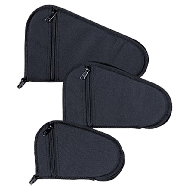 Picture of Bianchi 19715 Model 4450 Pistol Case Small 8" L Textured Nylon Black