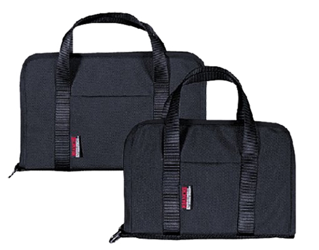 Picture of Bianchi 19719 Model 4451 Deluxe Pistol Case Large Textured Nylon Black