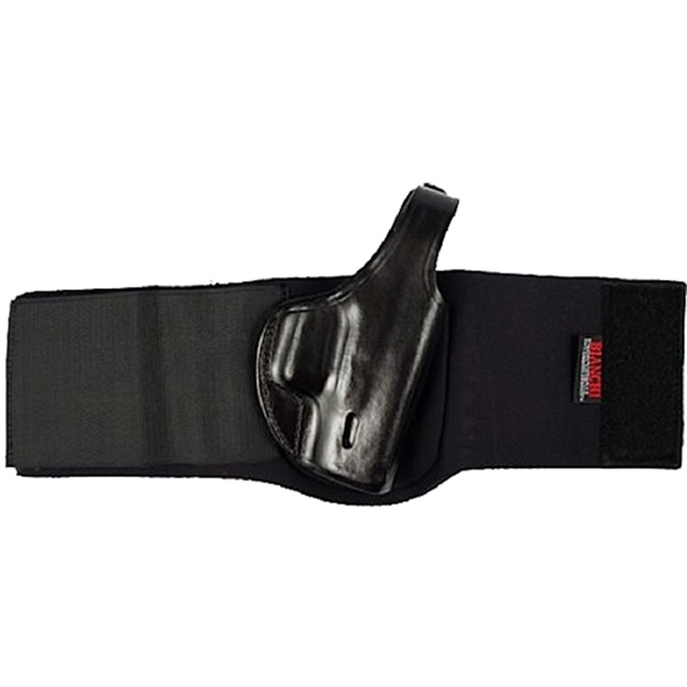 Picture of Bianchi 24832 150 Negotiator Ankle 
2" Adjustable Leg Strap Fits Glock 26/27 Leather Black