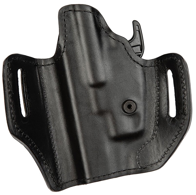 Picture of Bianchi 54502 Allusion Assent Pro-Fit 450 Black Leather Holster W/Laminate Liner Belt Left Hand