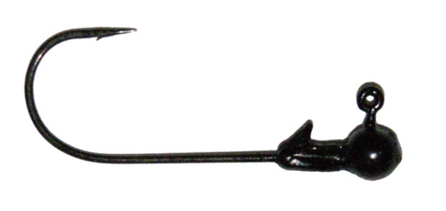 Picture of Big Bite 1/16 Ball Jig Head 10Bg Black BBJ16-03