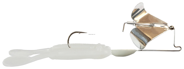 Picture of Big Bite 1/4Oz Tour Toad Buzzbait, Silver Blade/White Toad