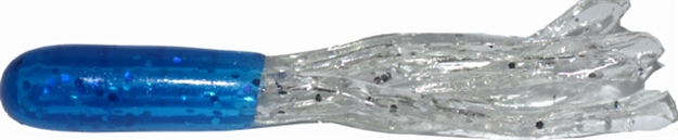 Picture of Big Bite 1.5" Crappie Tube 10Bg Blue/Clr 15CRTU19 805104000198