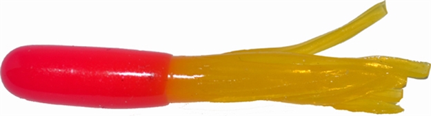 Picture of Big Bite 1.5" Crappie Tube 10Bg Pink/Yel