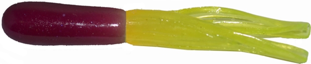 Picture of Big Bite 1.5" Crappie Tube 10Bg Pur/Cht 15CRTU05 805104000051