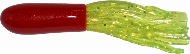 Picture of Big Bite 1.5" Crappie Tube 10Bg Red/Ch MF 15CRTU32