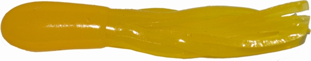 Picture of Big Bite 1.5" Crappie Tube 10Bg Yel