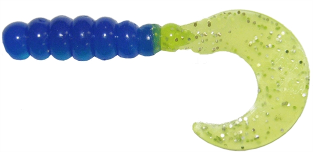 Picture of Big Bite 2" Fat Grub 10Pk Blue Shiner FG232