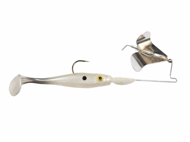 Picture of Big Bite 3/8Oz Suicide Shad Buzz Slv/Prl SSBUZZ38-01 805104080725