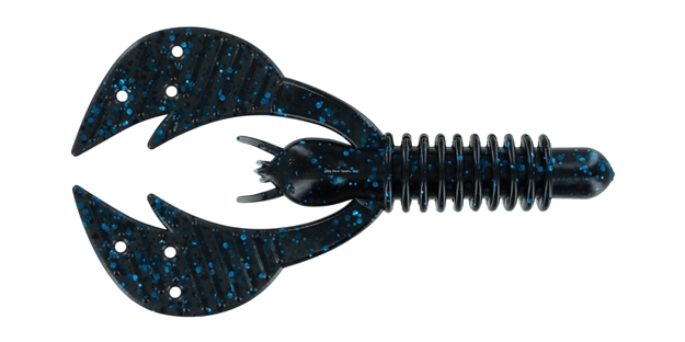 Picture of Big Bite 3.75" Kamikaze Craw, Blake Blue Flake, 6 PK