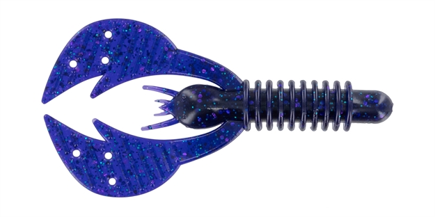 Picture of Big Bite 3.75" Kamikaze Craw, Junebug Candy, 6 PK