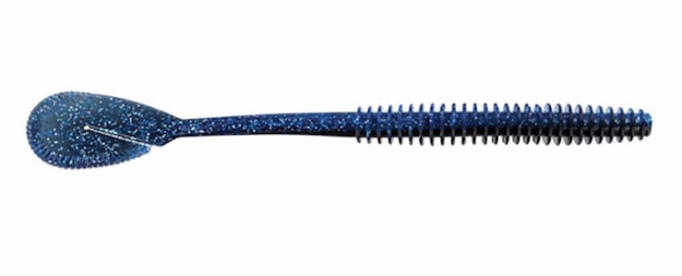 Picture of Big Bite 5.5" Tour Swim Worm Blk Blu Slvr 55TSWWORM-02