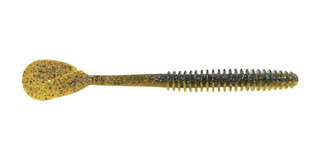 Picture of Big Bite 7.5" Tour Swim Worm, Sunfish Laminate, 6 PK