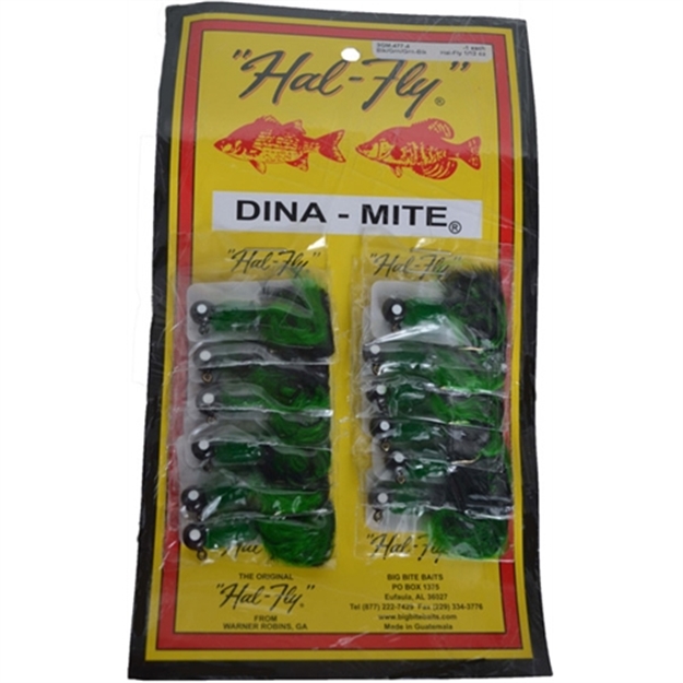 Picture of Big Bite Baits 1/12 12Cd - Blk/Grn/Blk