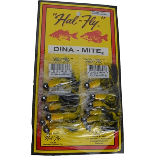 Picture of Big Bite Baits 1/12 12Cd - Blk/Yel/Blk