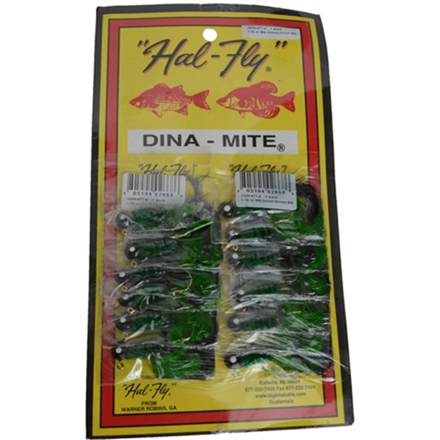 Picture of Big Bite Baits 1/16 12Cd - Blk/Grn/Blk