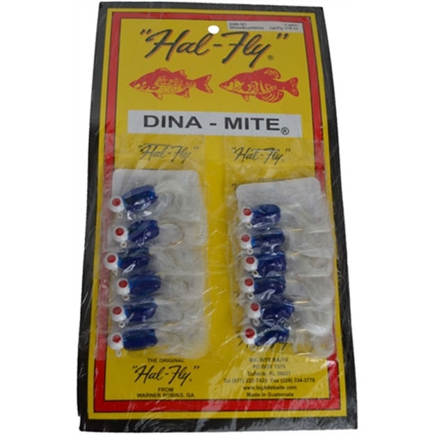 Picture of Big Bite Baits 1/16 12Cd - Wht/Blu/Wht