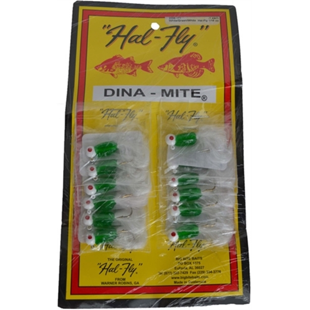 Picture of Big Bite Baits 1/16 12Cd - Wht/Grn/Wht