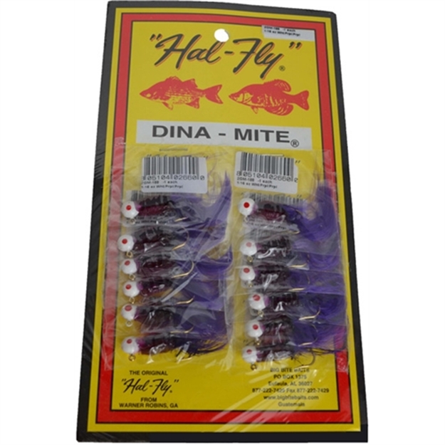 Picture of Big Bite Baits 1/16 12Cd - Wht/Pur/Pur