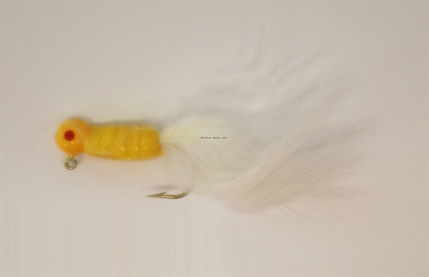 Picture of Hal-Fly Crappie Jig, 1/16 Oz, Yellow/Yellow/White