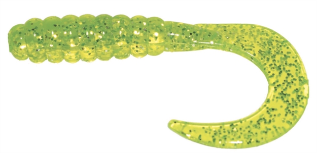 Picture of Big Bite Baits 2" Crltail Grub Chrt Shine 100Pk