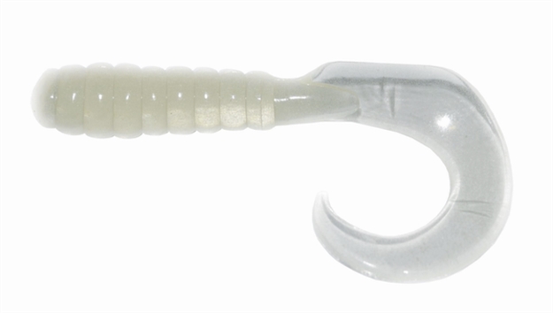 Picture of Big Bite Baits 2" Curl Tail Grub Glow 10 PK CTG204 805104002147