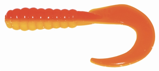Picture of Big Bite Baits 2" Curl Tail Grub Orng/Yel 10Pk CTG214 805104002246