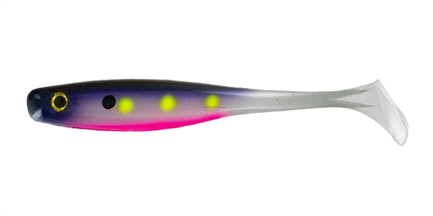 Picture of Big Bite Baits 3.5" Suicide Shad, Purple Spotlight